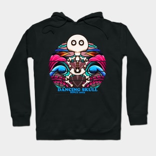 dancing skull merch Hoodie